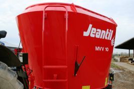 Mélangeuse agricole Jeantil - 1 vis verticale - sortie directe - cuve étroite ou large 8 à 14 m³_2