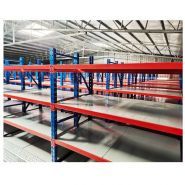 Mezzanine industrielle - Guangzhou Maobang Storage Equipment - avec escaliers piétonniers et structure préfabriquée_2