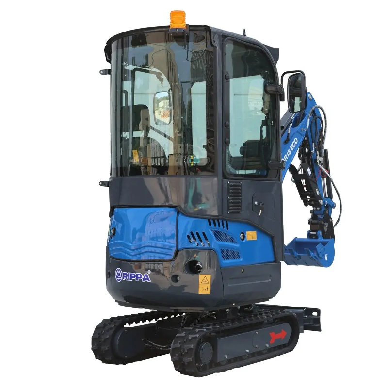 Mini-pelle RIPPA R15-5 avec cabine 1500 kg + 3 godets_2