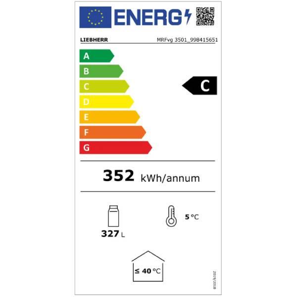Réfrigérateur à boissons ventilé Noir - 327 L  | Liebherr - MRFvg 3501 Perfection_2