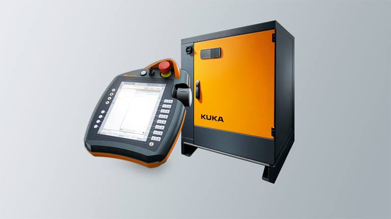 Robot mobile autonome KMR QUANTEC - capacité de charge 150 kg, portée 3 300 mm, avec plateforme KUKA omniMove_2