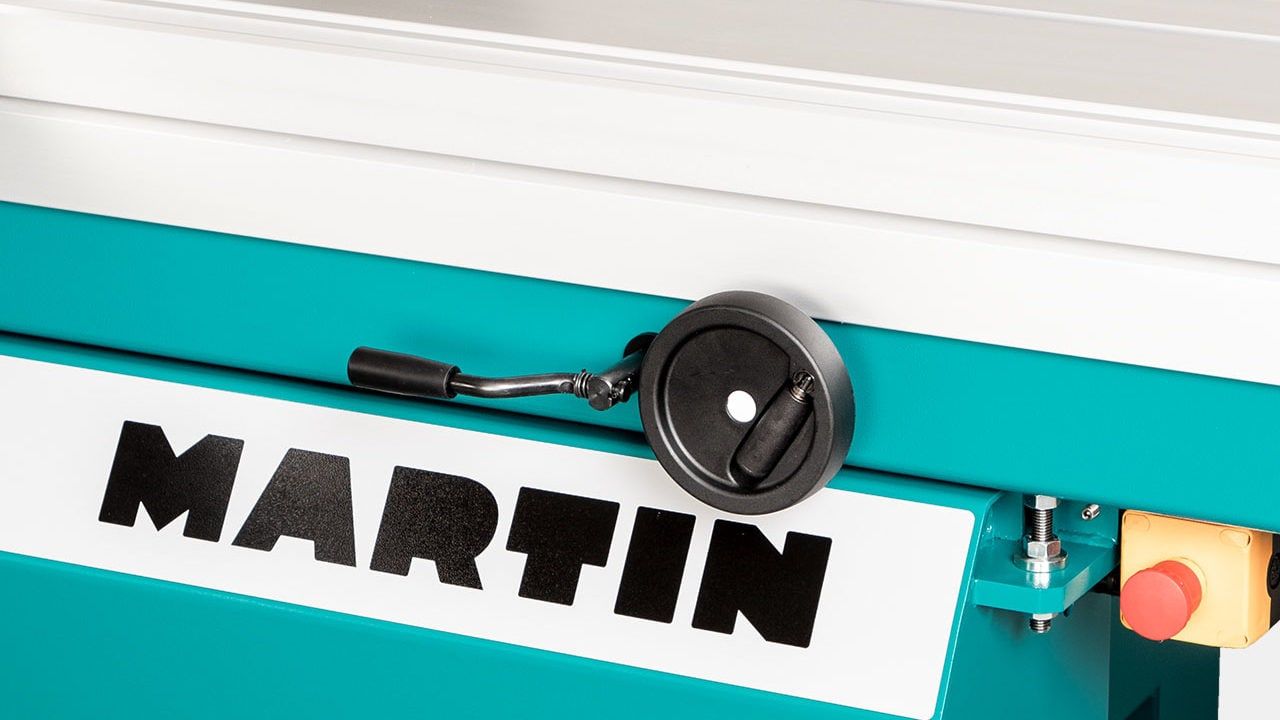 T65 - Scie industrielle - MARTIN - Hauteur de coupe 204 mm - Commande tactile et mécanique solide_2