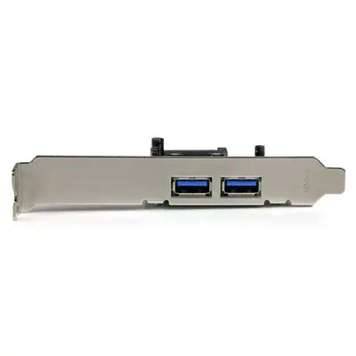 Carte Contrôleur PCI Express (PCIe) vers 2 ports USB 3.0 avec UASP - Alimentation SATA_2