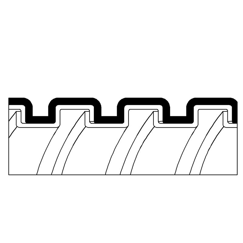 PEG13PVC Series - Flexible métallique étanche Kaiflex - Acier galvanisé avec PVC_2