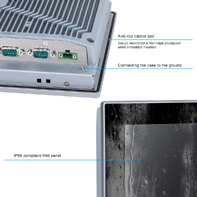Panel PC industriel fanless 10.1