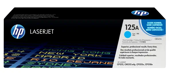 HP 125A toner LaserJet cyan authentique_2