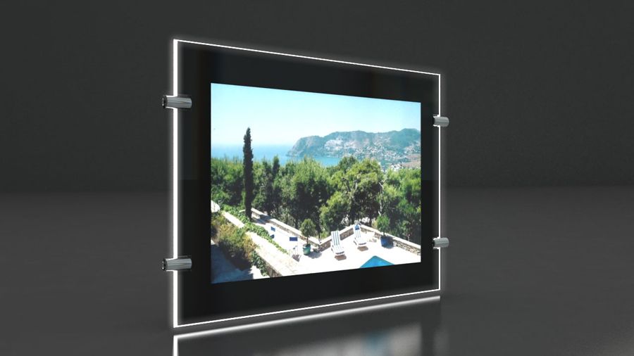 Nero - Porte-affiche LED A1 - Immocom - Ultra haute luminosité 6000 lumens_2