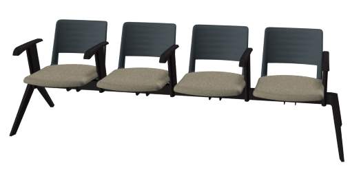 Sièges sur poutres MASH - gamme fraîche et moderne - personnalisables avec options d'assise et dossier_2