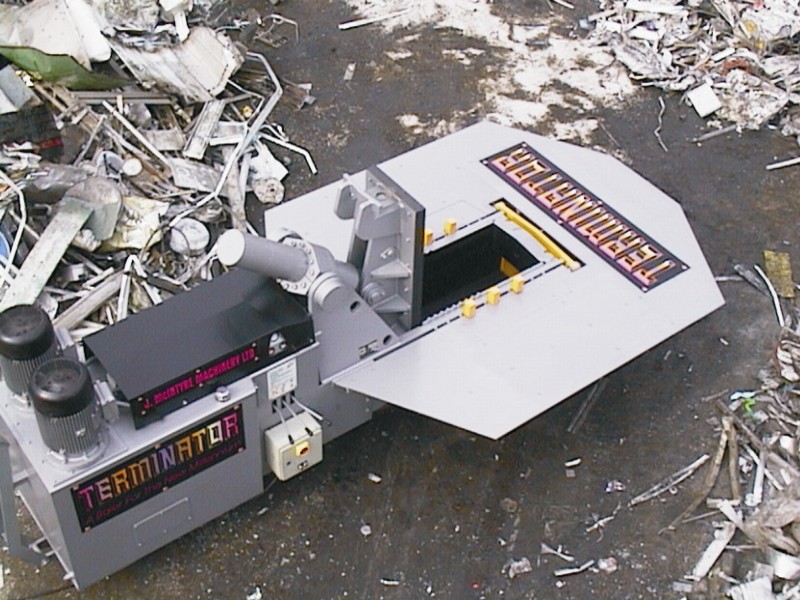 Presse de compression manuelle avec fonction cisaille - McINTYRE -123T de force - TERMINATOR_2