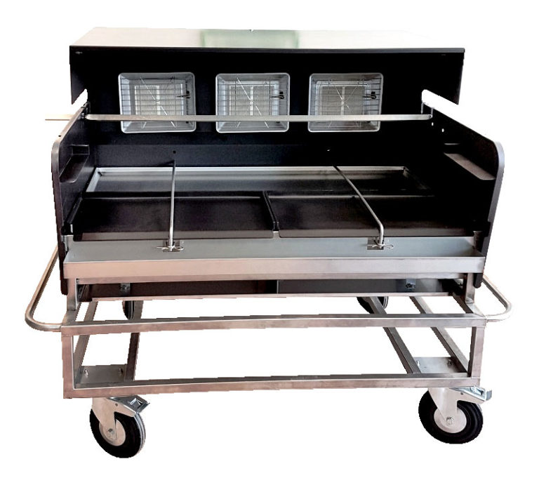 Tournebroche prestige de mobigrill :  l'alliance parfaite entre tourne broche et plancha_2