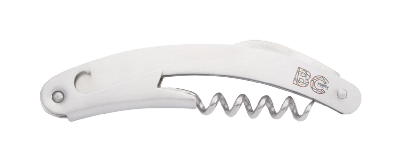 Sommelier en métal - couleur argenté - poids 56,67 g_2