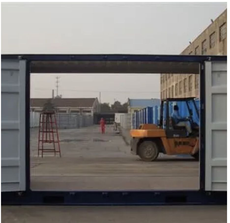 Conteneur de stockage étanche à l'eau et à l'air - 20HC pieds openside / sidedoors - FULL ACCESS avec ouverture latérale_2