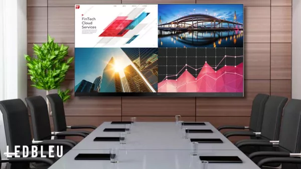 Ecran d'intérieur LED PANTHERE pour salle de réunion ou de conférence - COB 2K - Pack - Tailles 108