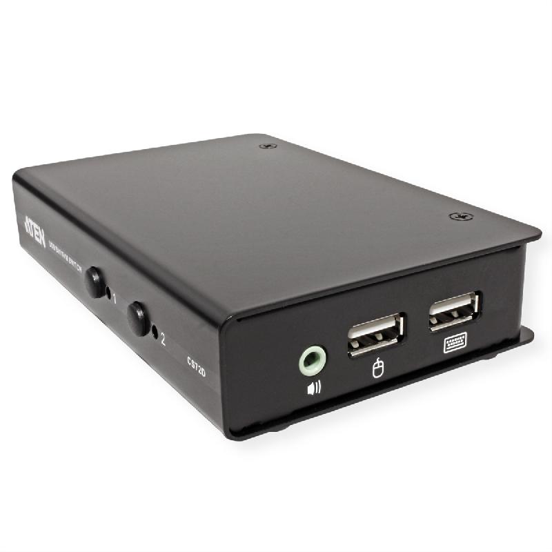 Aten cs72d commutateur kvm dvi usb à 2 ports_2