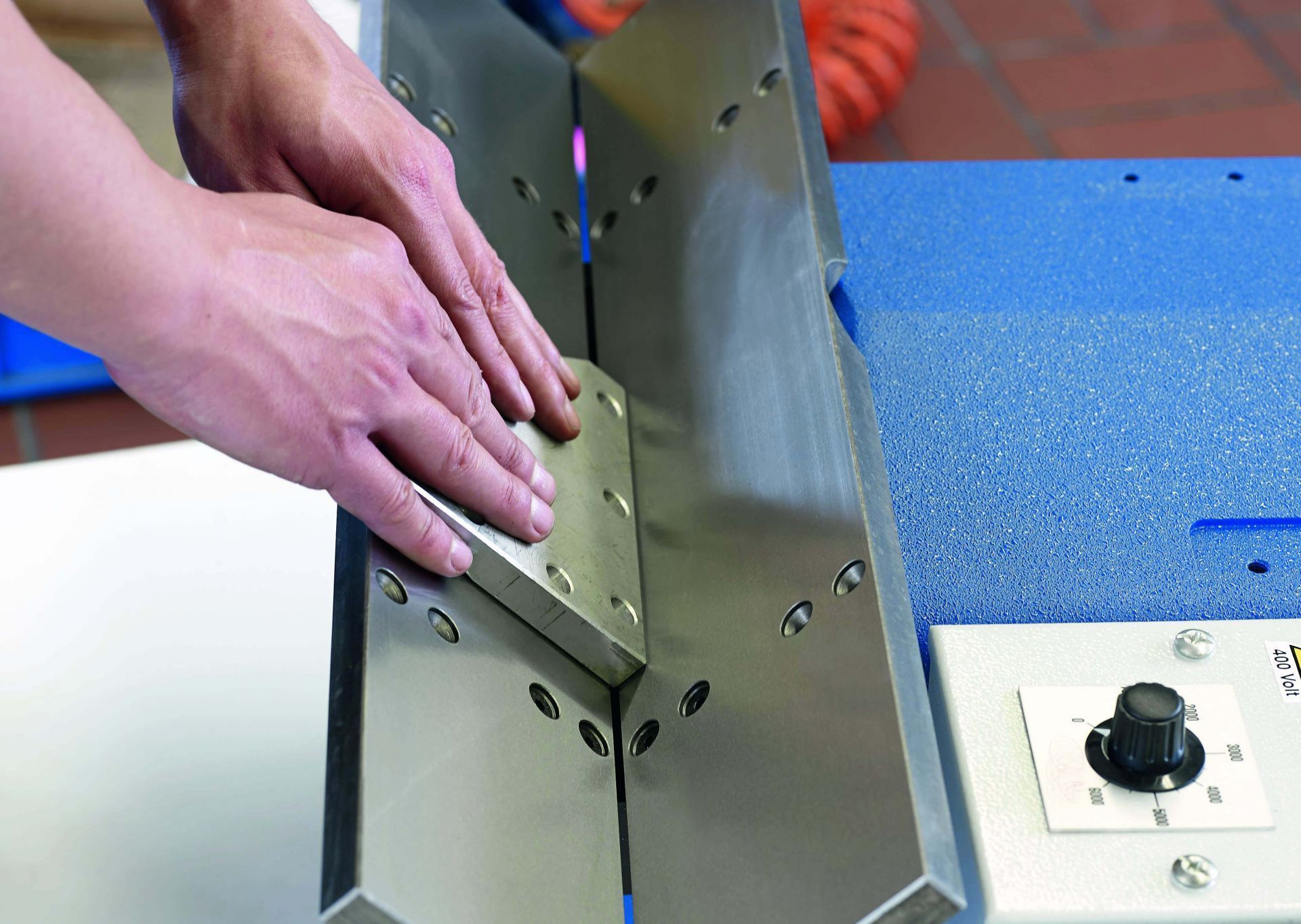 Ébavureuse avec prisme en V pour les arêtes droites - ASO 650 | ASO 650-WSL_3