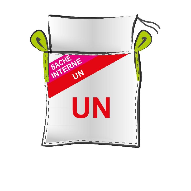 LOT de 10 BIGBAGS Occasion 90x90x120, SWL: 1500 kg, JR+SI+FP, sache libre, UN_2