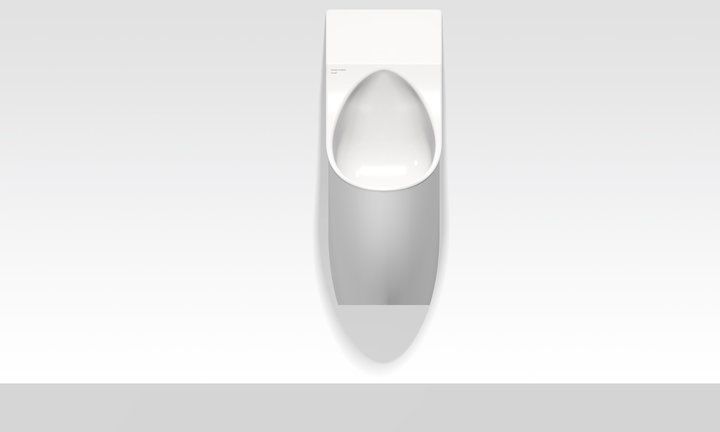 Urinoir en acier émaillé sans eau - econeo® 300 avec technologie econstop® et design contemporain_2