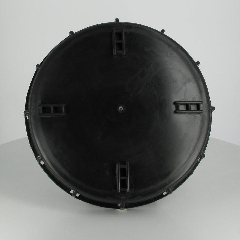 Couvercle Mauser Ø 220 noir plein_2