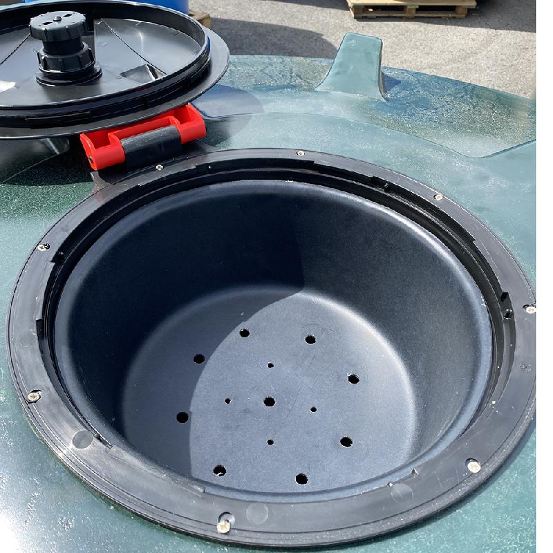 Panier de filtration rotomoulé pour cuves Plast'Up 2000, 3000, 4000, 5000 - très résistant et recyclable_2