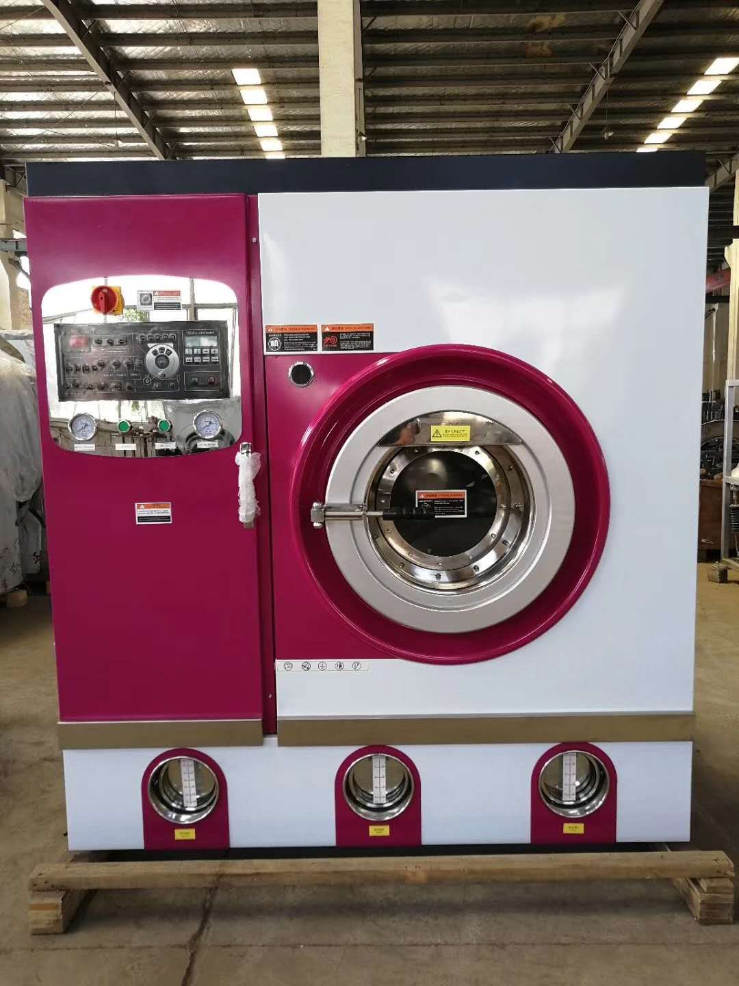 Machine de nettoyage à sec - Shanghai Qiaohe Blanchisserie Equipment Manufacturing - hydrocarbure/pétrole, contrôle intelligent, faible bruit_2