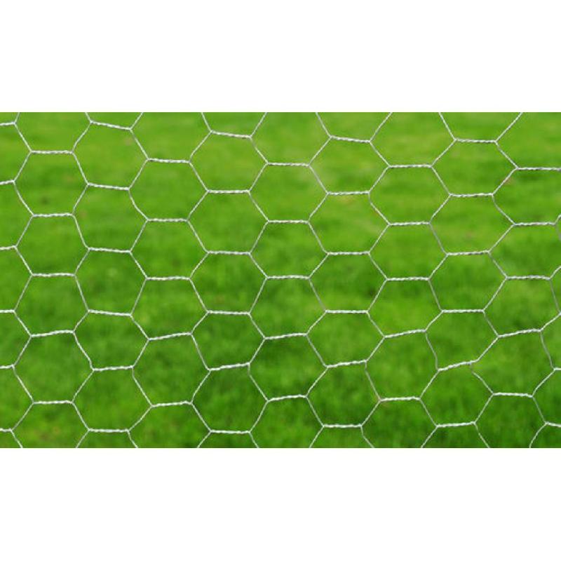 Vidaxl grillage pour volière acier galvanisé 25 x 1 m argenté 140423_2