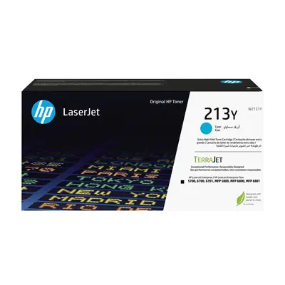 213Y Toner LaserJet authentique Extra-grande capacité Cyan_2