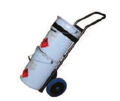 Diable de manutention 200 kg - charge cylindrique - sac15 rg - roues premium et sangle incluse_2