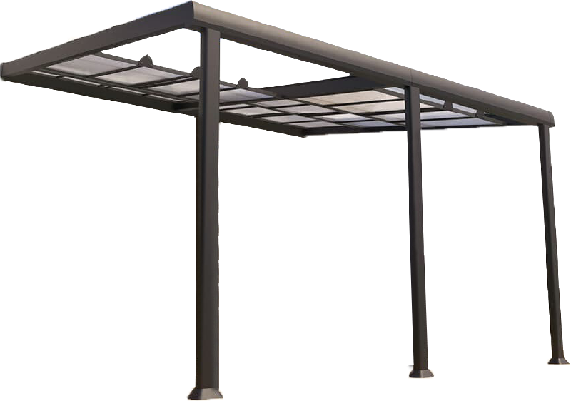 Pergola coulissante adossée - 4000 / 3000_2