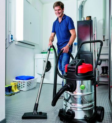 Te-VC 2230 SA - Aspirateur à eau et poussière Einhell - Cuve inox 30L - ECO Power, moteur bi-turbo silencieux_2