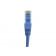 Cordon RJ45 catégorie 6 U/UTP bleu - 5 m - Composite cuivre aluminium - Compatible ANSI/TIA 568 et ISO 11801_2