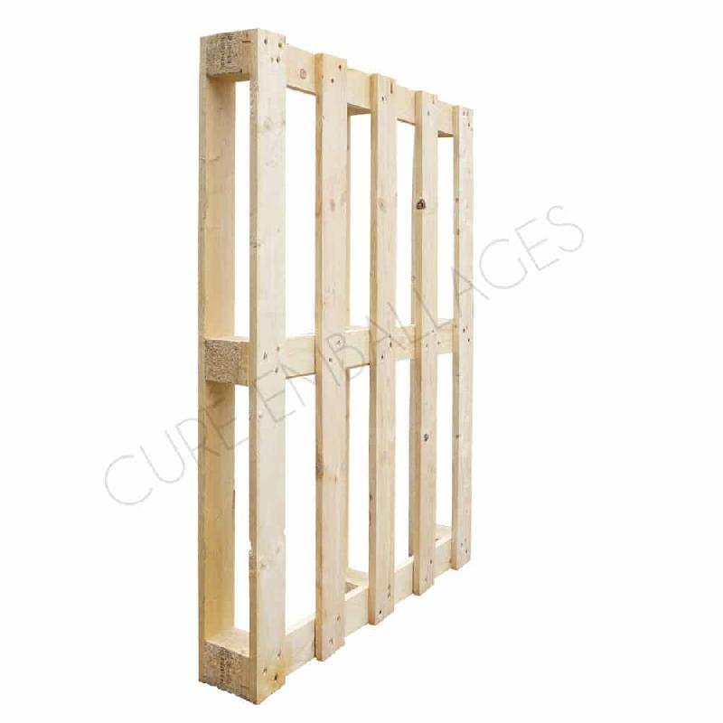 Palette standard légère   -  1200 X  800 LG 3 semelles - 5 planches - Disponible en recyclée ou neuve_2