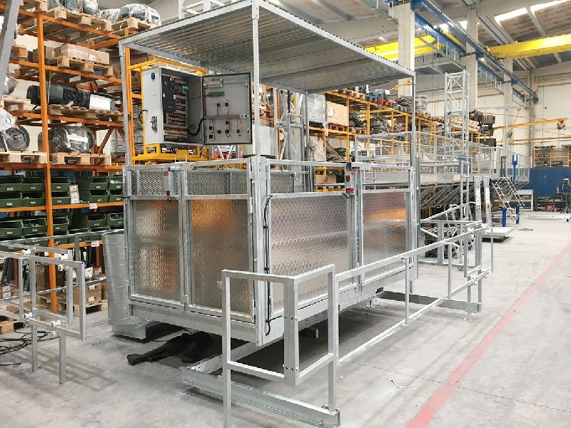 Plateforme de transport PH15 - Monte-charges pour personnes et matériaux - Hauteur 200 m - Charge utile jusqu'à 3000 kg_2