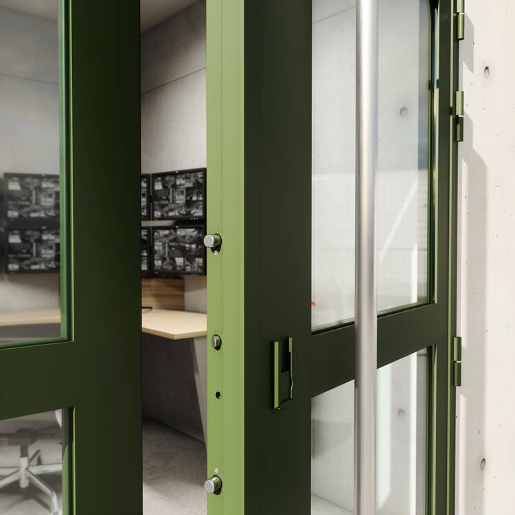 Porte blindée FB4 - FB6 certifiée EN 1522-1523, protection pare-balles pour sites sensibles_2