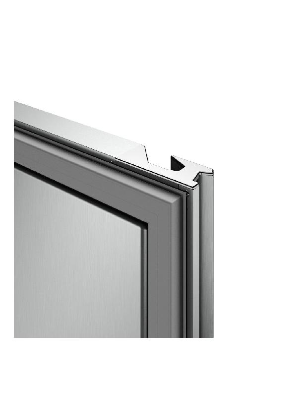 Arrière-bar réfrigérée - 4 portes vitrées inox AISI 304 - Température +2°C à +6°C - Référence FMPP2500CR_2