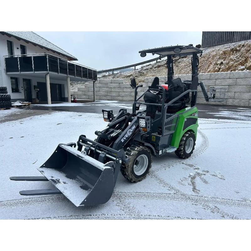 Chargeuse Electrique Everun ER08E - Zero Emission - 4 Roues Motrices_2
