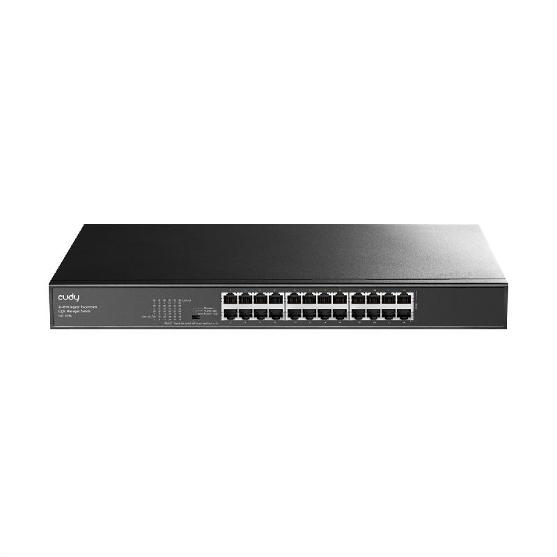 CUDY GS1024E Switch Gigabit 24 ports monté en rack Easy-Managed_2