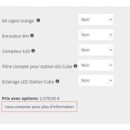 10292 - Cuve fuel Francoself 1500L Indoor - Station complète pour gasoil et GNR avec pompe 230V_2