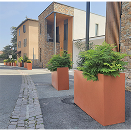 Jardinière linéaire recyclable - Polyéthylène rotomoulé, résistante gel/UV - Plusieurs coloris_2