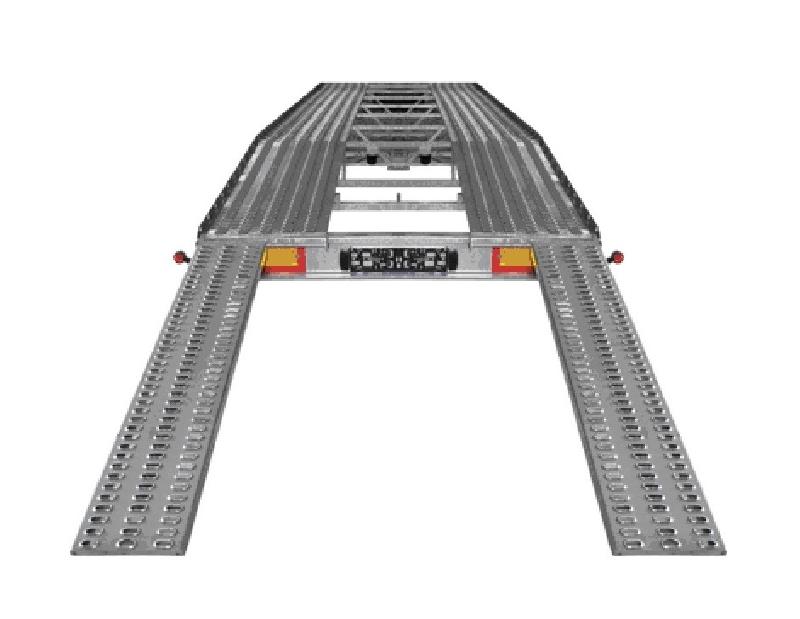Porte deux voitures BORO INDIANA II 8.0 - 2 essieux - PTAC : 3500 Kg - 800 x 200 cm - Référence T-UT20295_2