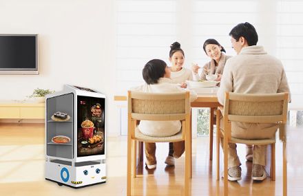 Robot de service - CSJBOT - 50kg - Livraison intelligente et retour de plat_2