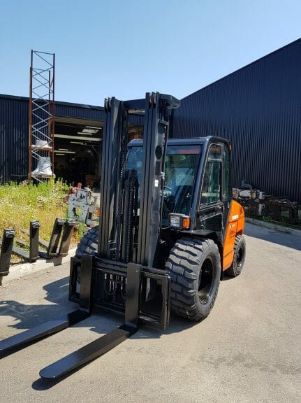 Chariot élévateur frontal diesel d'occasion - Manitou MSI30T - Triplex - Capacité 3000kg - Hauteur 3700mm_2