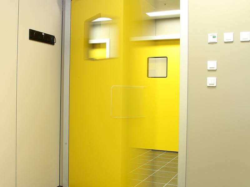 Porte automatique battante_2