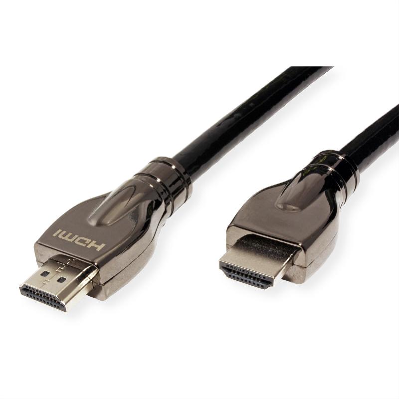 ROLINE Câble HDMI Ultra HD avec Ethernet, 4K, M/M, noir, 15 m_2