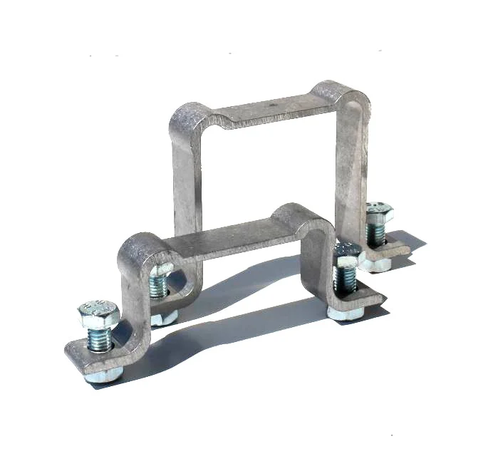 Bride standard poteau 80 x 40 mm_2