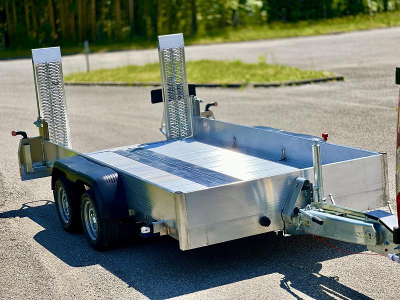 DEFINITIVE CLM Remorque porte engin aluminium 3T5 FLY35_2