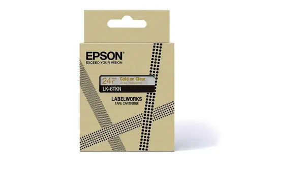 Epson LK-6TKN Or, Transparent_2