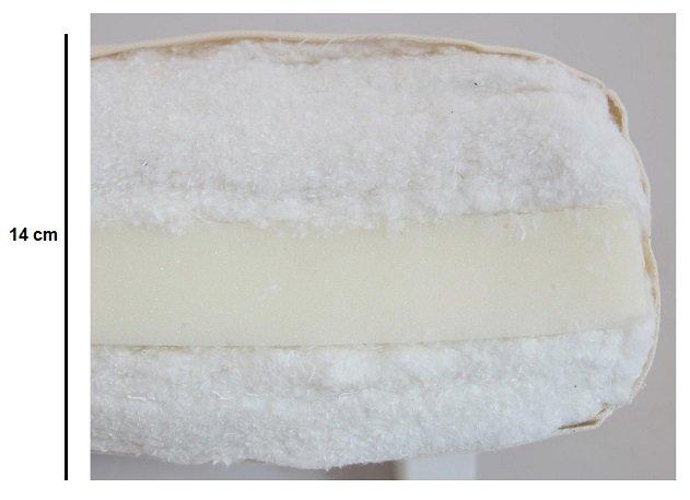 Méridienne futon NEXT en pin massif - Coloris miel - Couchage 75 x 200 cm - Design scandinave et matelas futon confortable_2