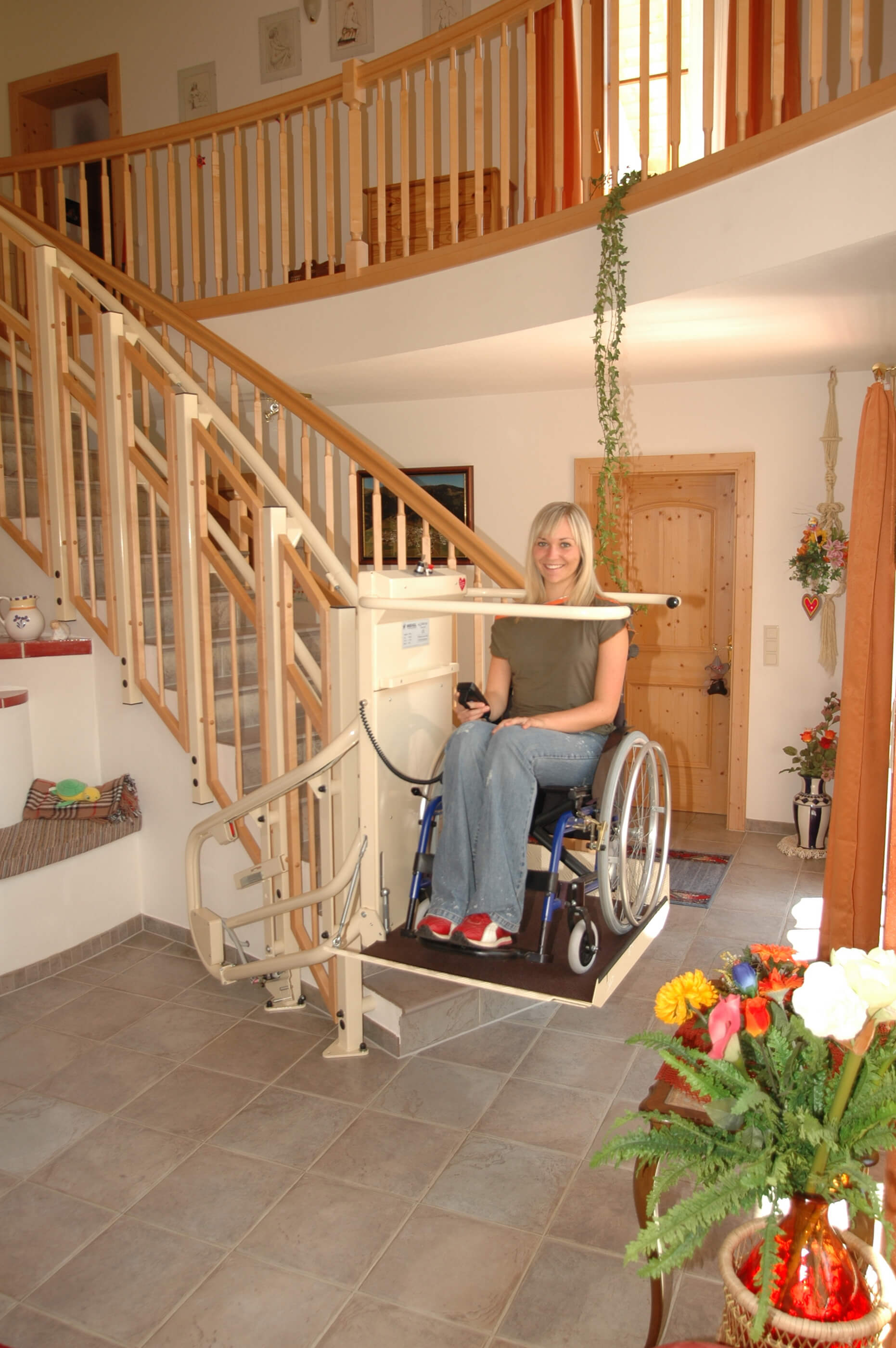 Solution de mobilité PMR pour escaliers