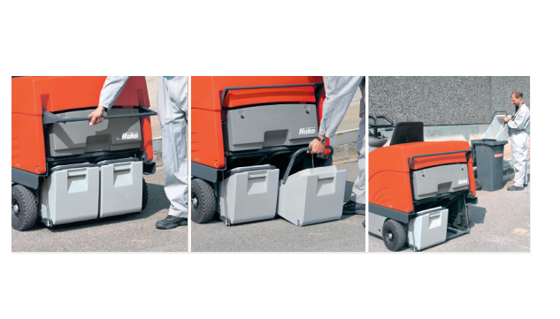 Balayeuse aspiratrice autoportée - Sweepmaster 900 R/980 R - nettoyage sans poussière des moyennes surfaces industrielles_2