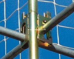 Garde-corps pour protections collectives - s.A.R.L remy hervé - poteau 3 bloqueurs ø 40 mm_2